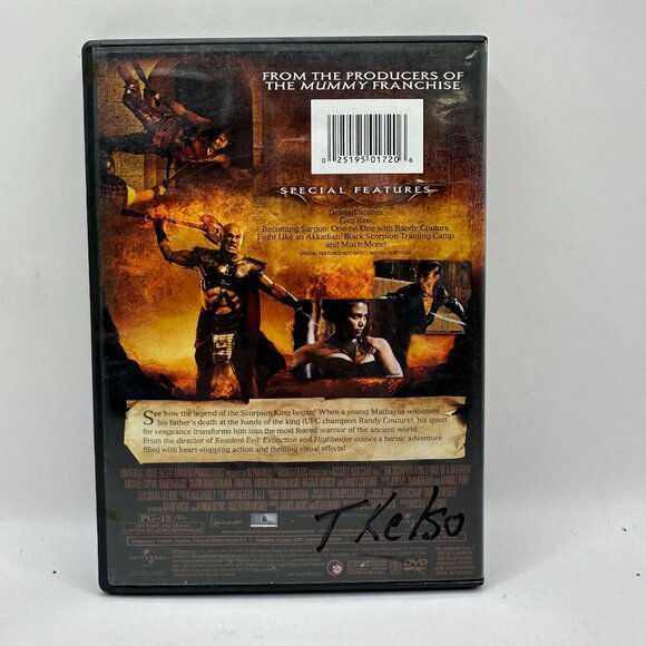 The Scorpion King 2: Rise Of A Warrior DVD Widescreen Randy Couture Rated PG13 - Picture 2 of 3